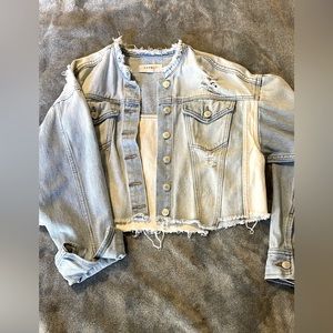 Pacsun crop denim jacket